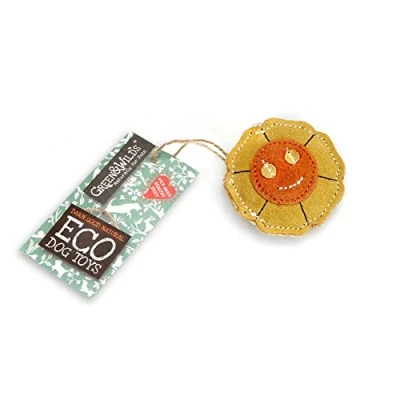 Image of Green &amp; Wilds Eco Friendly Natural Small Dog Toy Sylvia the Sunflower