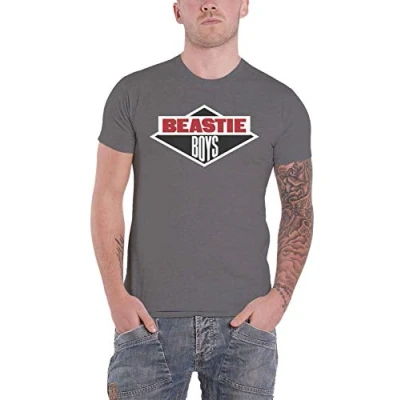 Image of The Beastie Boys T Shirt Band Logo Official Mens Grey M