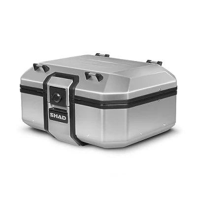 Image of SHAD D0tr37100 rear trunk or aluminum motorcycle suitcase tr37 terra