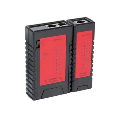 Image of Velleman VTLAN6 Network LAN Cable Tester for 8P8C/6P6C/6P2C/4P4C, Multi Colour