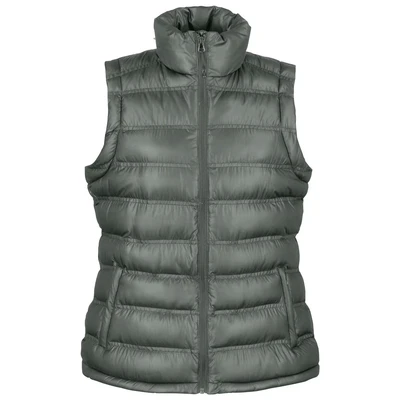 Image of Result Women&#039;s R193F Ice Bird Padded Gilet Frost Grey, X Large/Size 16