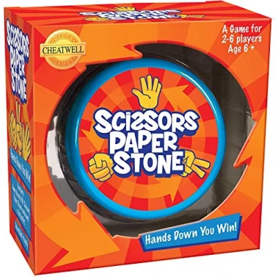 Image of Cheatwell Games Scissors Paper Stone Card Game