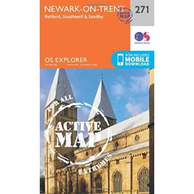 Image of Explorer Active 271 Newark on Trent Map With Digital Version