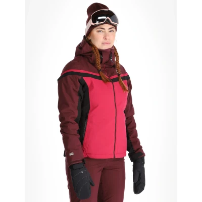 Image of Dare 2b Women&#039;s Water repellent Flurry Ski Jacket Berry Pink, Size: 20