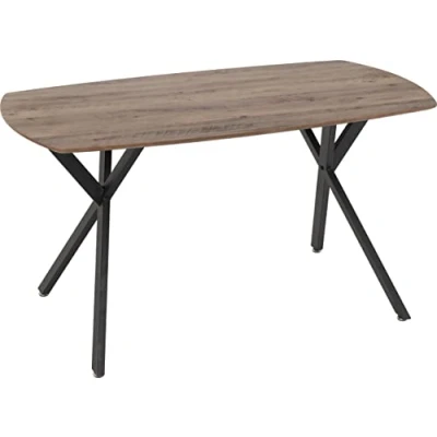 Image of Seconique Athens Rectangular Dining Table in Medium Oak Effect