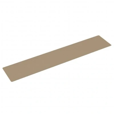 Image of vidaXL Sisal Style Sand Coloured Carpet Runner Polypropylene, Cotton, and Polyester Blend, Easy To Clean, Suitable for Any Room 80x400 cm