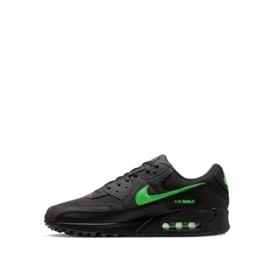 Image of Nike Sportswear AIR MAX 90 Trainers, Men&#039;s, Size: 12, Anthracite/green strike/black shoes