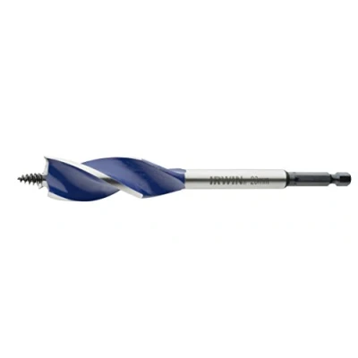 Image of Irwin 10506622 6X Speed Blue Groove Wood Drill Bit 20mm