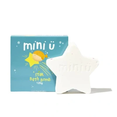 Image of Mini U Star Fizzing Bath Bomb Moisturising Shea Butter Bathtime Fun Toys Vegan Cruelty Free *Award Winning* Perfect Childrens Gift
