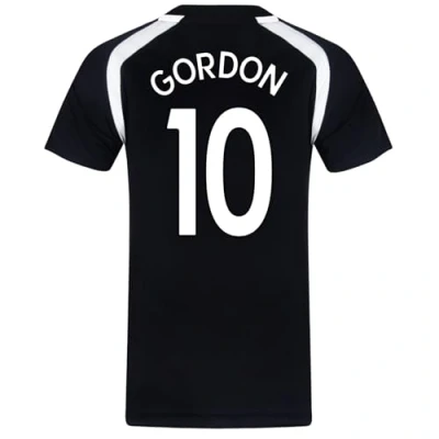 Image of Newcastle United FC Mens Gordon 10 Poly T Shirt Black XL