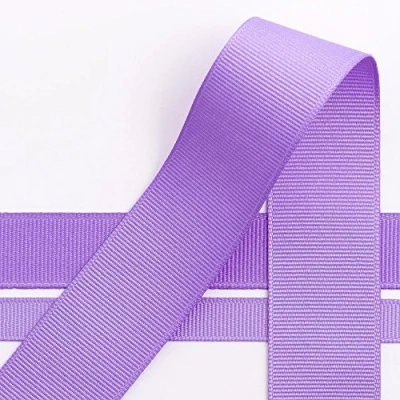 Image of Italian Options Grosgrain Ribbon, 25mm x 10 Metre Roll, Lilac