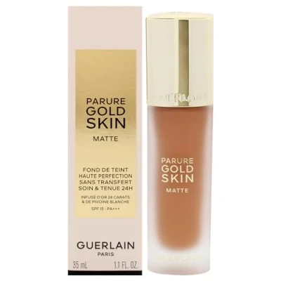 Image of Parure Gold Skin Matte 24H Wear No Transfer Foundation SPF 15 5N Neutral by Guerlain for Women 1.1 oz