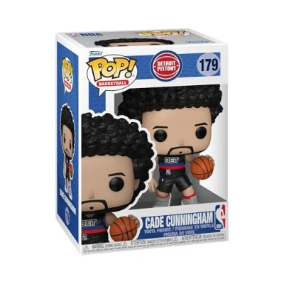Image of Funko Pop! NBA: Pistons Cade Cunningham Collectable Vinyl Figure Gift Idea Official Merchandise Toys for Kids &amp; Adults Sports Fans Model Collectors and Display