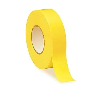 Image of Gocableties Yellow Electrical Tape, 19mm x 20m, Strong Self Adhesive PVC Insulation Tape for Insulating, Repairing and Protecting Wires, 1 Roll