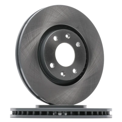 Image of 1613703980 Brake disc BLUE PRINT ADP154301 Front Axle 283mm 26mm 4 Hole 108mm internally vented Coated CITROËN: DS3 Hatchback, DS4 Hatchback