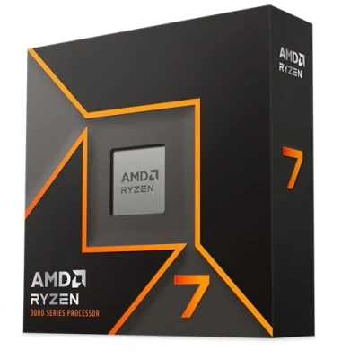 Image of AMD Ryzensets 7 9700X Processor (8 Cores/16 Threads) 65W DTP, AM5 socket, 40MB Cache, Up to 5.5 GHz max boost frequency, no cooler