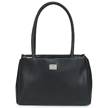 Image of Tommy Jeans American COOL Medium TOTE Handbag, Women&#039;s, Size: One Size, Black