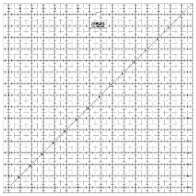 Image of Olfa 16.5 x Inch &quot;The Workhorse&quot; Frosted Advantage Non Slip Ruler