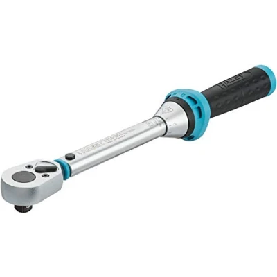 Image of Hazet Chiave dinamometrica 5111 3CT, attacco Quadro 10 mm (3/8 di pollice), cricchetto reversibile min max: 20 120 Nm, strumento per il cambio pneumatici e lavori su veicoli a autoveicoli