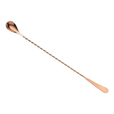 Image of Barfly Bar Spoon, Stainless Steel, Copper, 33.5 cm