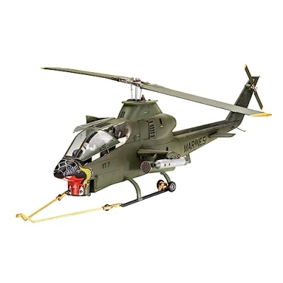Image of Revell 03821 AH1G Cobra 1:32 Scale Unbuilt/Unpainted Plastic Model Kit