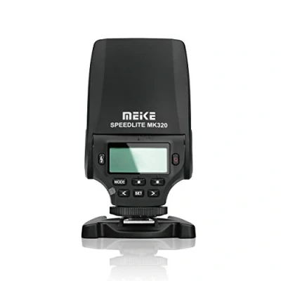 Image of MEIKE MK 320P Mini TTL Speedlite Automatic Flash GN32 Fit Olympus Panasonic and M4/3 Mount Camera E P5 PM M1 M5 M10 PL5 PL6 PL7 GM5 GX1 GX7 GX8 G3 LX100