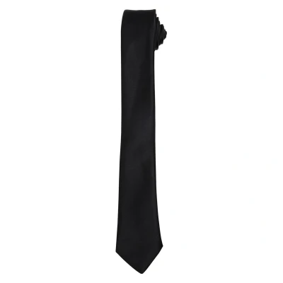 Image of Premier Unisex Adult Slim Tie (Black) One Size