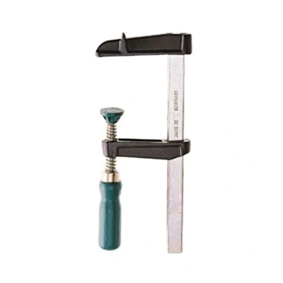 Image of wolfcraft MINI Screw Clamp, 100 mm I 3607000 for clamping applications perfect hobbies and craft projects