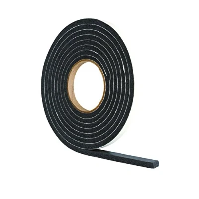 Image of Stormguard 05SR919005MBL TORMGUARD SURESEAL 4 SELF Adhesive Foam Seal 5M Black Draught EXCLUDER