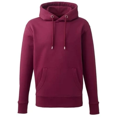 Image of Anthem Men&#039;s Hoodie Hooded Sweatshirt, Burgundy, XL