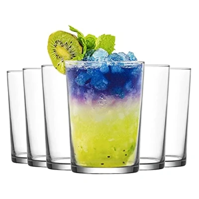 Image of LAV 12x Clear 520ml Bodega Highball Glasses Tall Hi Ball Glass Water Gin Juice Cocktail Drinking Glassware Tumblers Set