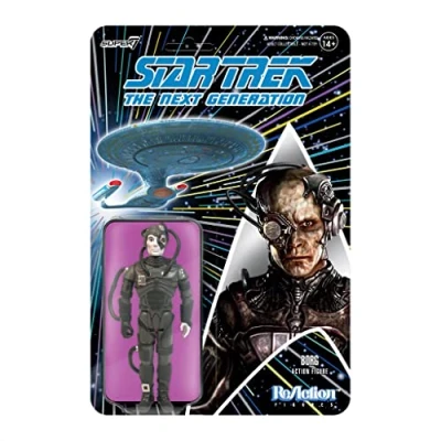 Image of SUPER7 Star Trek: The Next Generation ReAction Figure Wave 1 Borg