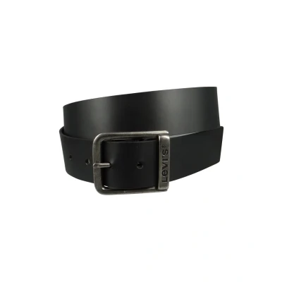 Image of Levi&#039;s Branded Bridge Buckle Belt business, Size: 42, Regular black