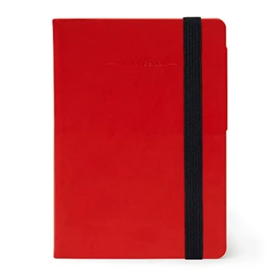 Image of Links mynot00 Notebook, 9.5 x 13.5 cm red