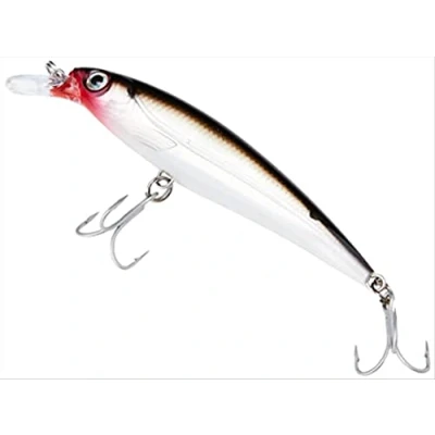 Image of Rapala X Rap Saltwater Lure with Two No. 3 Hooks, 1.2 1.8 m Swimming Depth, 10 cm Size, Silver