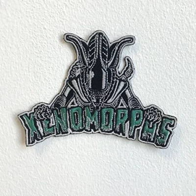 Image of Xenomorphs Alien Fictional character Iron Sew on Embroidered Patch