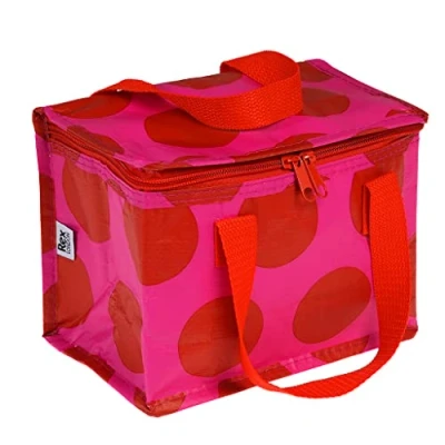 Image of Red On Pink Spotlight Lunch Bag