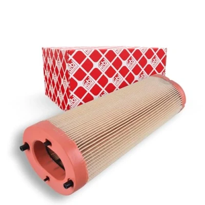 Image of 98111013000 Air Filter FEBI BILSTEIN 172985 305,5mm 102mm 126mm Insert PORSCHE: Boxster