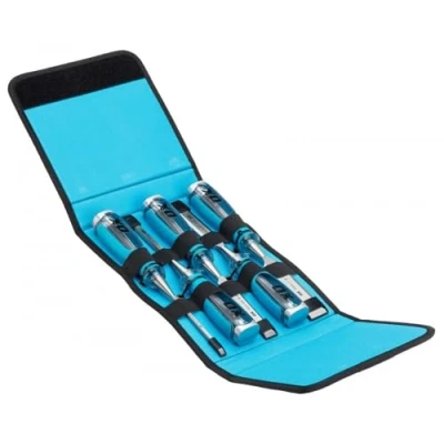 Image of OX Pro 5 Piece Wood Chisel Set in Velcro Case