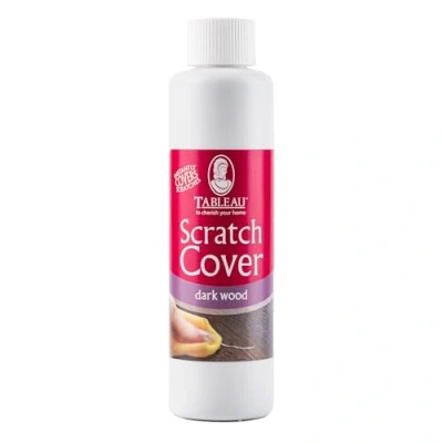 Image of Tableau Scratch Cover Dark, Covers Chips and Scratches On Wooden Surfaces, Restores Wood, 100ml