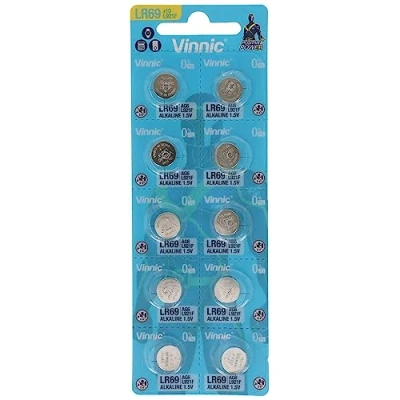 Image of VINNIC BOTON ALKALINE AG6 LR69 L921F BLISTER BATTER*10