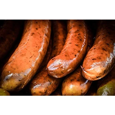 Image of Beef Mustard &amp; Onion Sausage Complete 500g (5kg Batch)