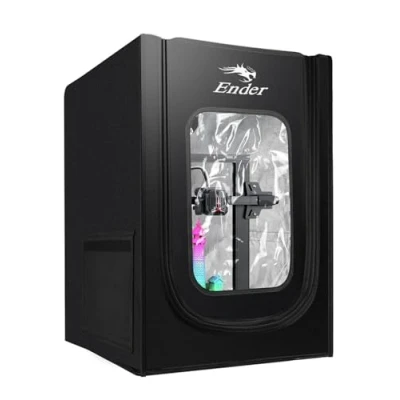 Image of Creality Official Ender 3 Enclosure Fireproof and Dustproof Tent Protective Cover for 3/3 Pro / V2 Neo 3V2 V3 SE K1 K1C 3D Printer, Dimension 18.9 * 23.6 28.3&quot;