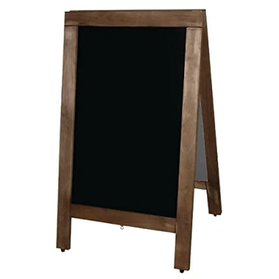Image of Olympia Pavement Chalkboard A Frame and Double Sided Made of Melamine 500x850mm