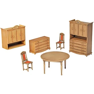 Image of Miniart 1:35 Scale Furniture Set Plastic Model Kit