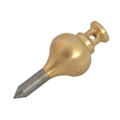 Image of Monument 246U Brass Plumb Bob 43g (1.1/2oz) Size 00 MON246