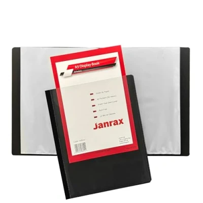 Image of A5 Presentation Display Book 40 Pockets (80 Views) by Janrax