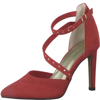 Image of MARCO TOZZI Women&#039; 2 24407 20 Pump, Red, 5 UK