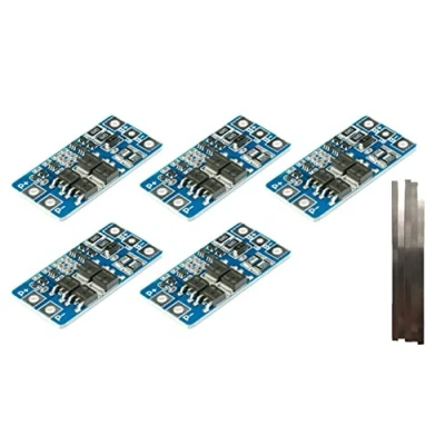 Image of TECNOIOT 5pcs 2S 10A 8.4V 7.4V Li ion Lithium 18650 BMS PCM Battery Protection Board + Nickel Strip