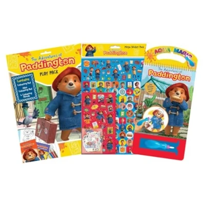 Image of Anila&#039;s Paddington Activity Set with Aqua Magic, Stickers &amp; Colouring Set.